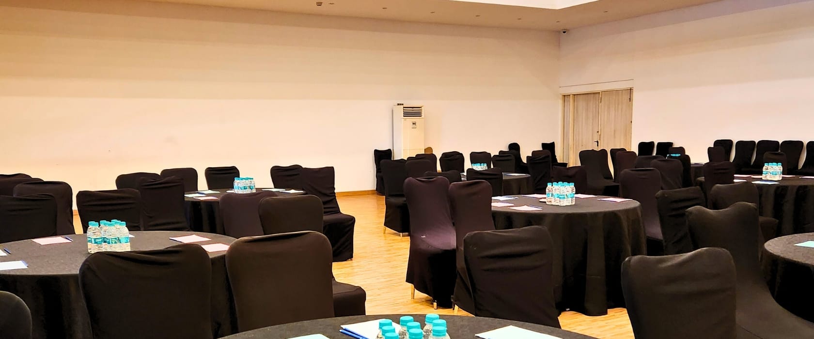 Conference room setup
