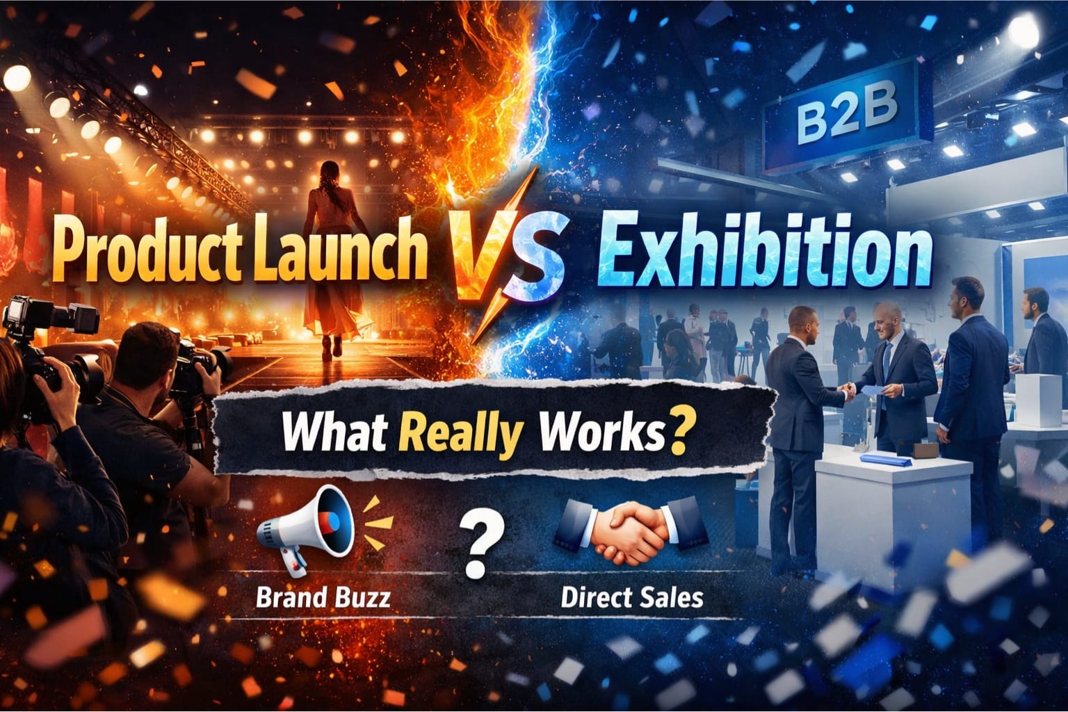 Product launch and exhibition